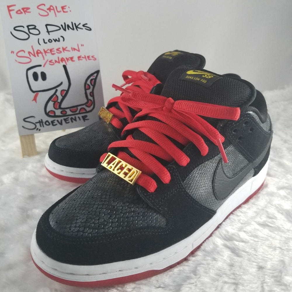 Nike SB Dunk Low - Snake Eyes / Snakeskin